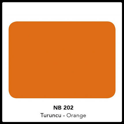 Алюмінієві композитні панелі Naturalbond 5 мм NB 202 Orange, фото 1