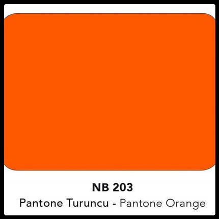 Алюмінієві композитні панелі Naturalbond 5 мм NB 203 Pantone Orange, фото 1