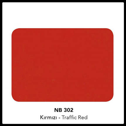 Алюмінієві композитні панелі Naturalbond 5 мм NB 302 Traffic Red, фото 1