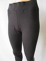 Чорні лосини з боків зі смужкою