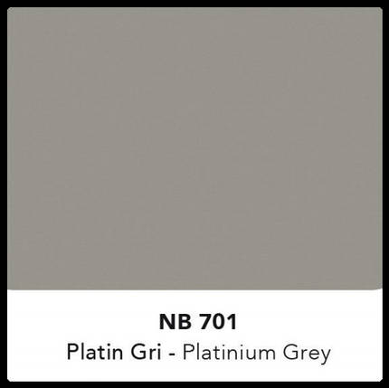 Алюмінієві композитні панелі Naturalbond 5 мм NB 701 Platinum Grey, фото 1