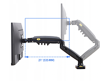Кронштейн настільний для монітора телевізора 17" — 30" North Bayou F80, фото 2