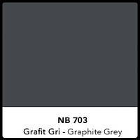 Алюминиевые композитные панели Naturalbond 5 мм NB 703 graphite grey