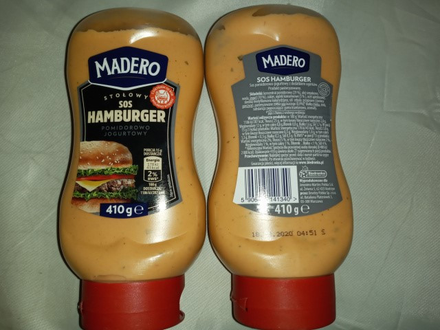 Купить Соус Гамбургер Madero sos Hamburger 410 г Польша, цена 79.97 грн ...