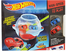 Трек з інерційними машинками проїзд через центрифугу Hot Wheels, фото 2