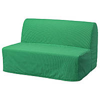 IKEA LYCKSELE Чехол на 2-местный диван-кровать, Vansbro ярко-зеленый (804.797.47)