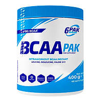 Аминокислота BCAA 6PAK Nutrition BCAA Pak, 400 грамм Апельсин-киви