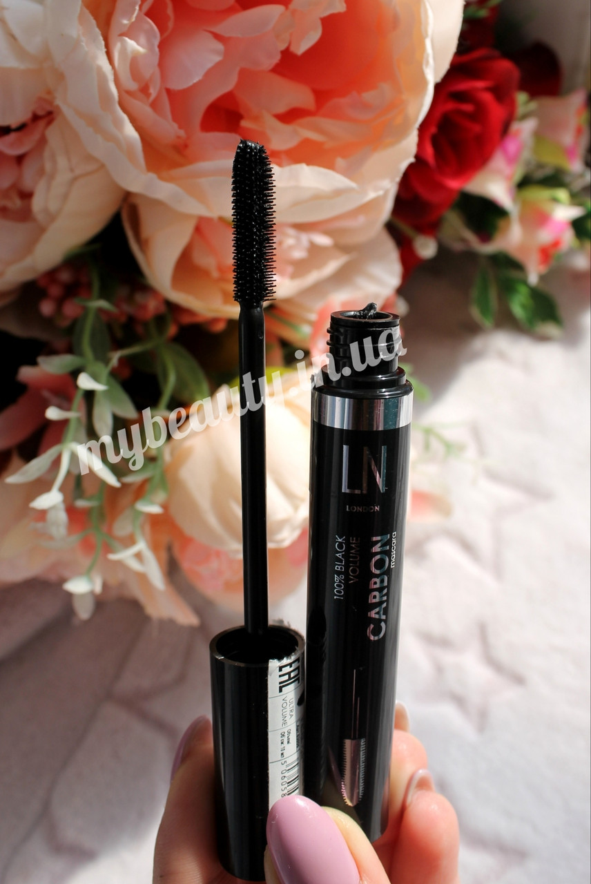 Туш для вій LN Professional Carbon Black NEW Volume