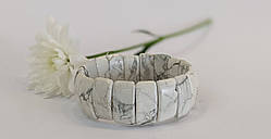 Браслет із натурального каменю кахолонг