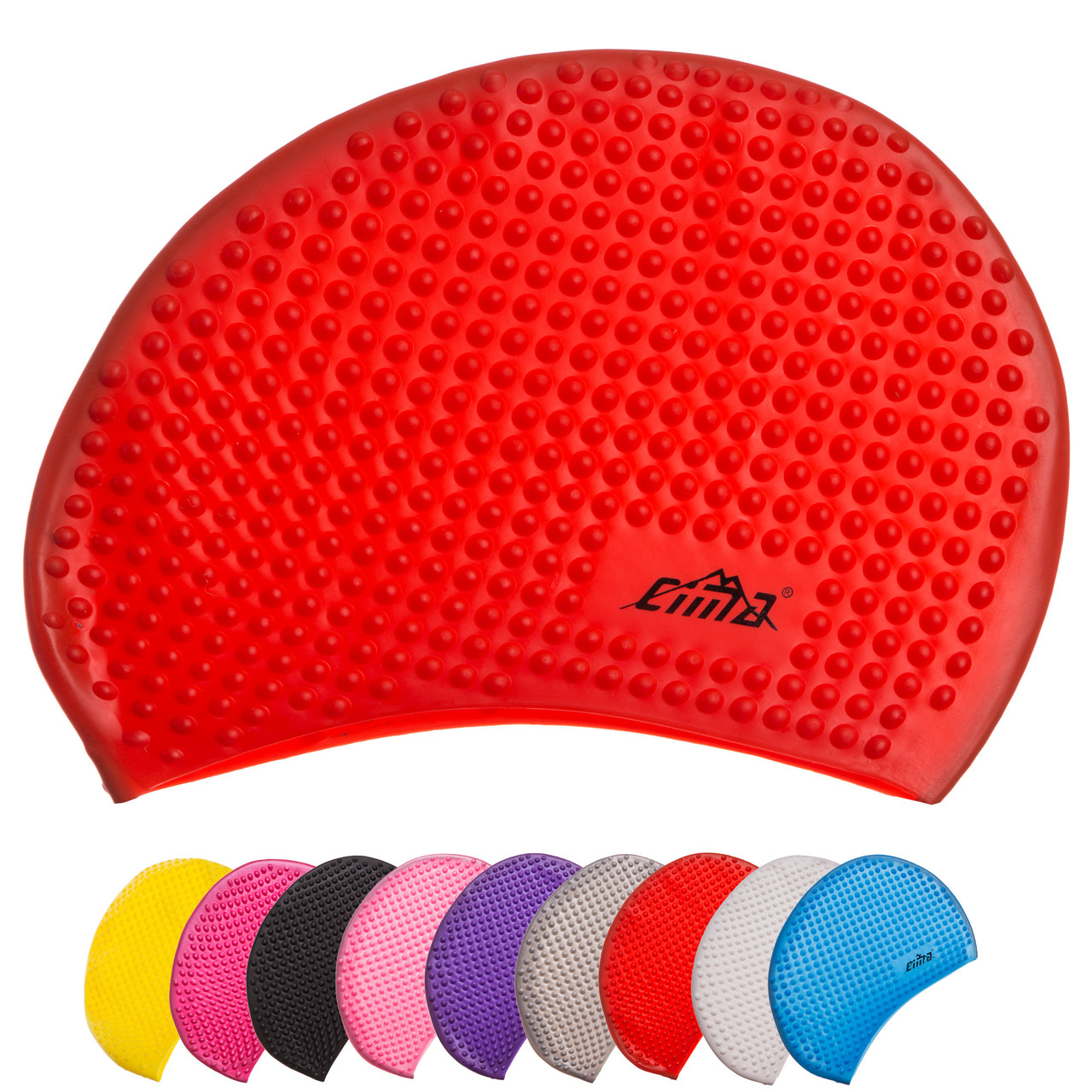 Шапочка для плавания на длинные волосы CIMA BUBBLE (PL-1669)