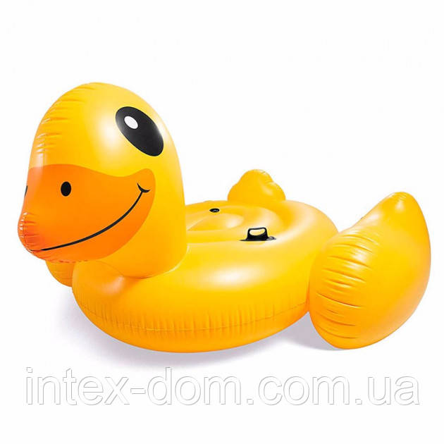 Надувний пліт для катання Intex 57286 «Качка» ( 203 х 203 x 112 см )