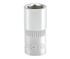 Головка торцева шестигранна 1/4" 8 мм YATO коротка 25 мм