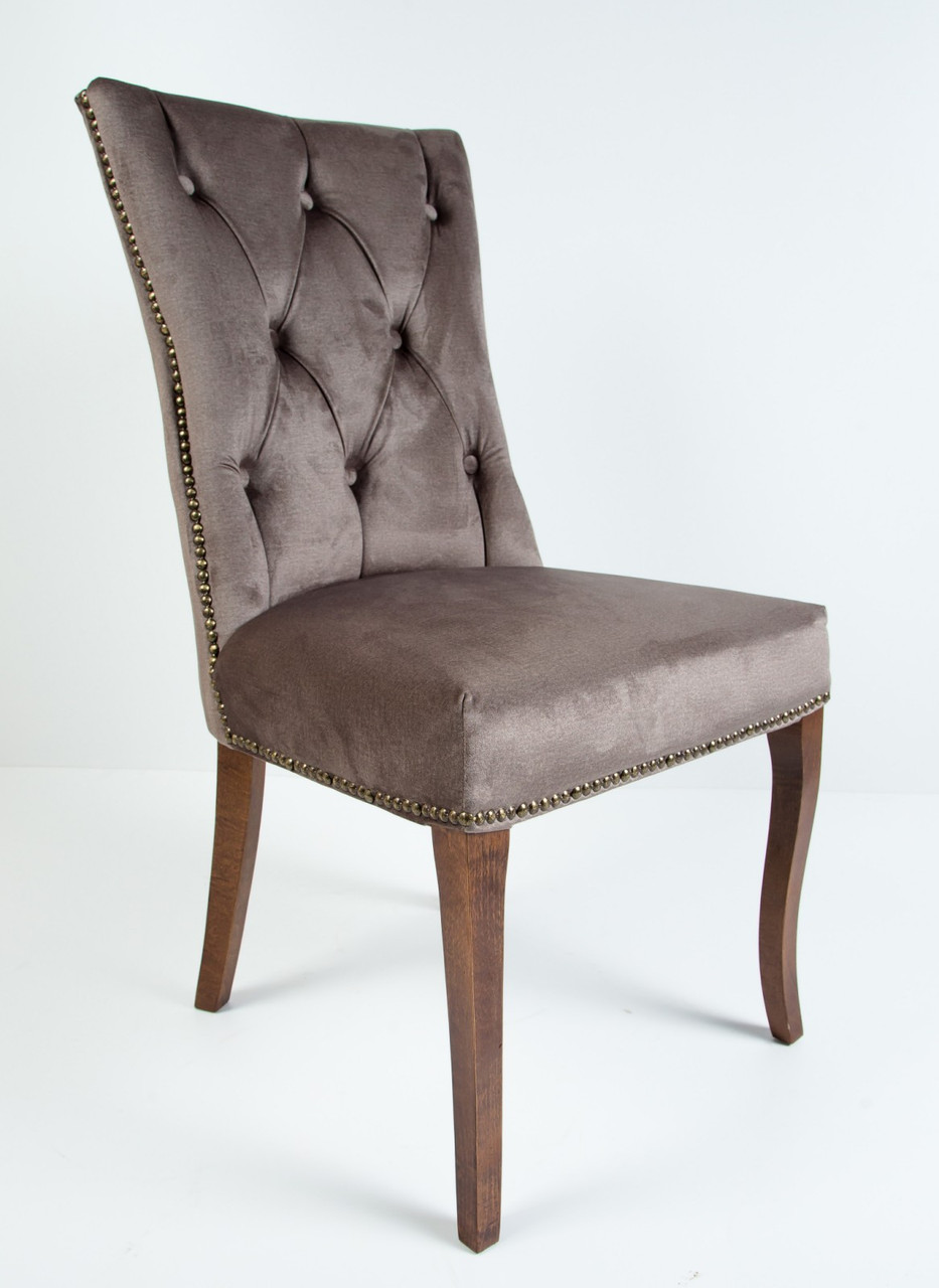 М'який обідній стілець для вітальні, їдальні, кухні колір оббивки і каркаса на вибір Ванесса OLB