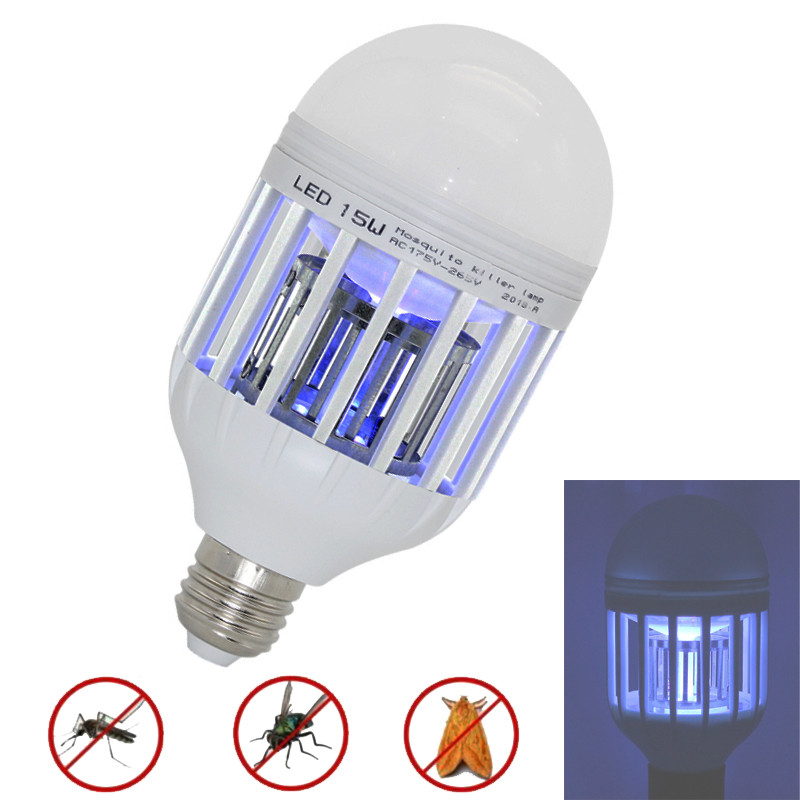 Лампа від комах LED 15Вт, Е27