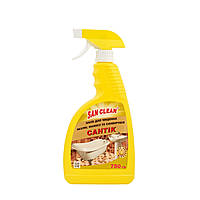 Чистящее средство Сан Клин Сантик для кафеля, фаянса и сантехники с распылителем 750 мл.