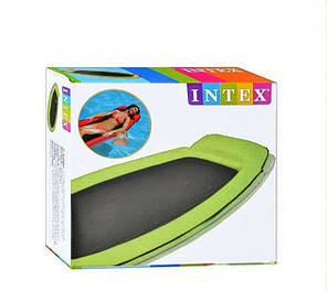 Надувний пляжний гамак Intex 58836 (зелений) (178 х 94 см), фото 3