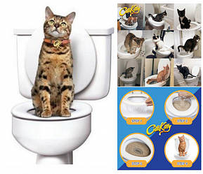 Туалет для кота Citi Kitty, Набір для приучення кішки до унітазу
