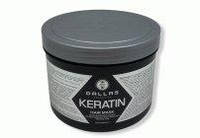 Крем-маска для волос Dallas Cosmetics Keratin Hair Mask с кератином и экстрактом молочного протеина, 500 мл