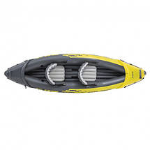 Надувна двомісна байдарка Intex 68307 Explorer K2 (розмір 312x91x51см, навантаження до 180 кг), фото 6