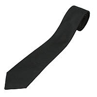 Чорна класична краватка Pierre Cavelli S-Cell-black для чоловіків