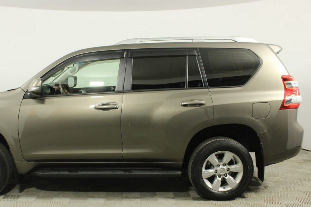 Рейлінги Toyota Land Cruiser Prado 150 (2009-2021) КОЛІР СРІБЛО