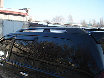 Рейлінги на дах Toyota Land Cruiser Prado 120 2003-2009 чорні