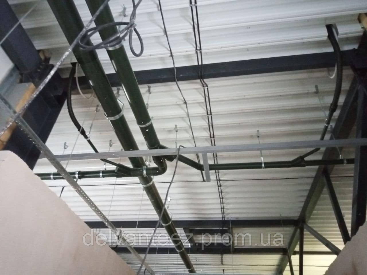 Гідравлічні випробування водостічної системи DYKA VACURAIN, фото 1