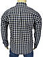 Темна картата чоловіча сорочка Negredo 0340 BDI 08 великого розміру, фото 3