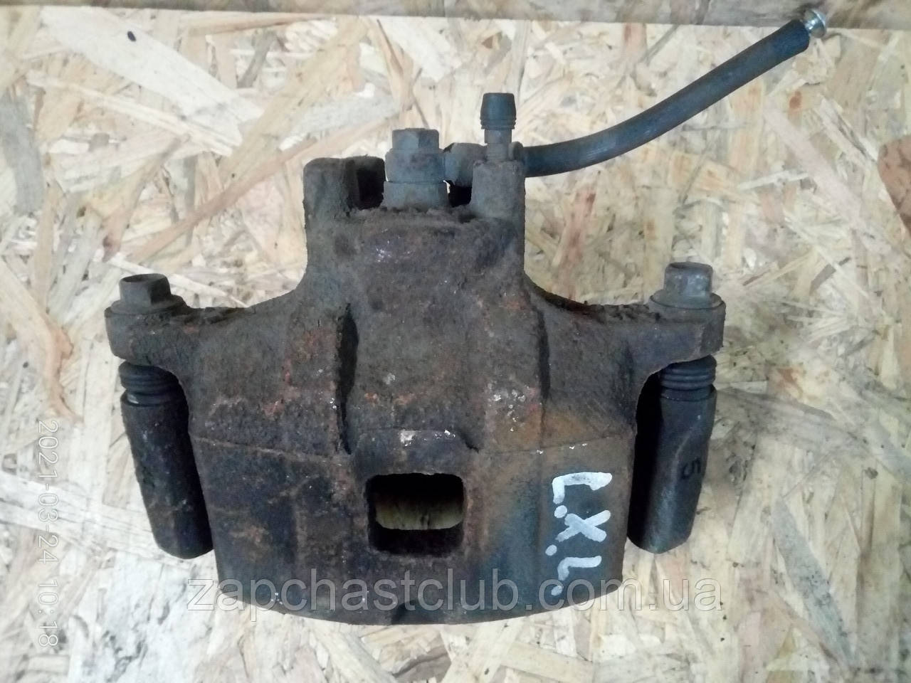 Супорт передній лівий 4605A475 995508 Lancer X Mitsubishi, фото 1