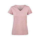 Стильна жіноча футболка з V-подібним вирізом з екологічно чистої бавовни, фото 5