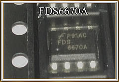 FDS6670A польовий транзистор