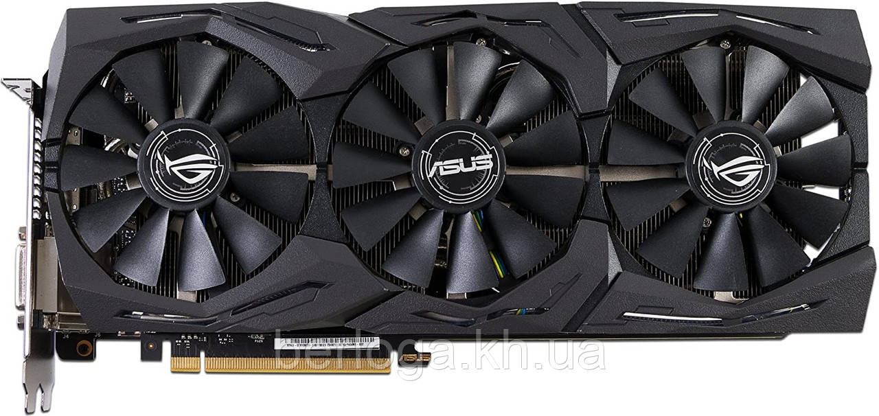 グラフィックボード・グラボ・ビデオカード NVIDIA ASUS ROG STRIX GTX1080Ti ASUS ROG-STRIX-GTX1080TI-11G-GAMING: продажа, цена в Львове