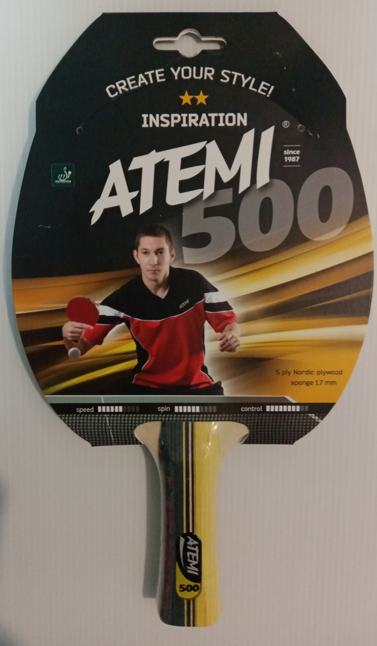 Ракетки для настільного тенісу Atemi 500, Ракетка н/т ATEMI