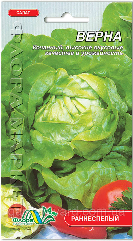 Насіння салат Вірна 1г. Флора маркет