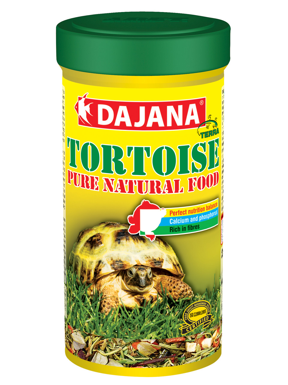 Корм-лакомство для сухопутных черепах и травоядных рептилий Dajana Tortoise 250 мл/60 г - фото 1 - id-p1381415003