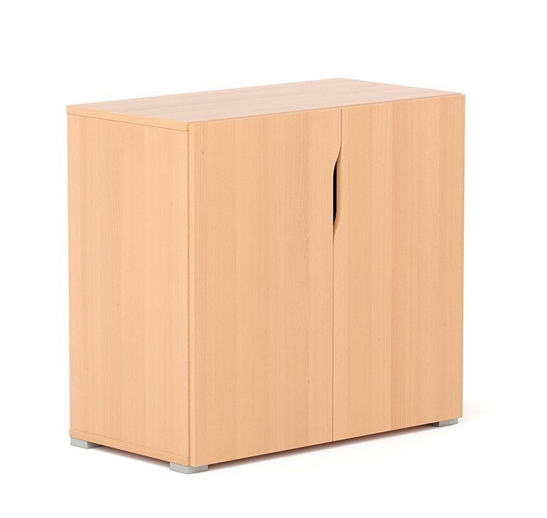 Шафа для офісу 800х420х754 з ручками-вирізами MN6501, фото 1