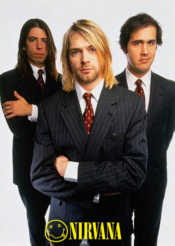 Плакат NIRVANA 1 band