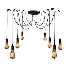 Люстра павук MSK Electric на вісім ламп NL 149-8 (613574)