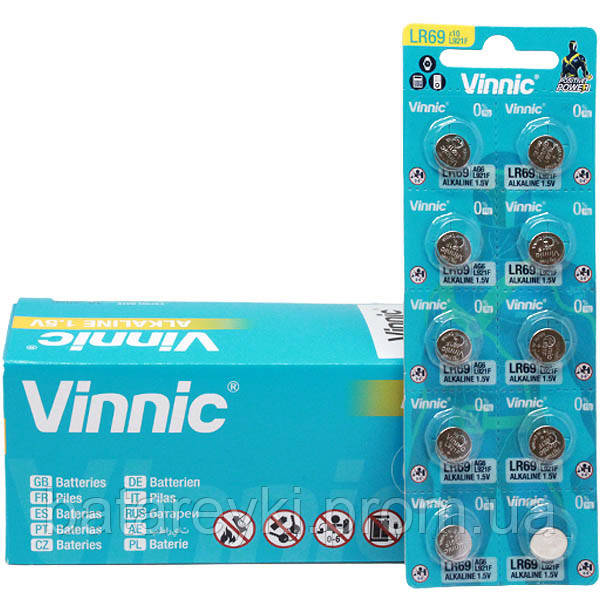 Батарейка VINNIC AG6 L921F - фото 1 - id-p994590889