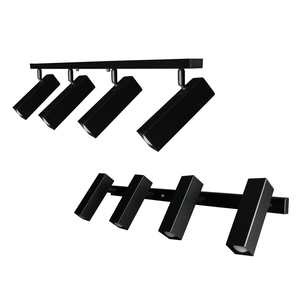 Люстра лофт MSK Electric стельова з поворотними плафонами на планці SQ 1750-4 (615619)