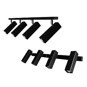 Люстра лофт MSK Electric стельова з поворотними плафонами на планці SQ 1750-4 (615619), фото 1