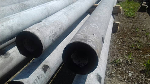 Стійки СК центрифуговані для опор повітряних ліній електропередач 0,38-35кВ