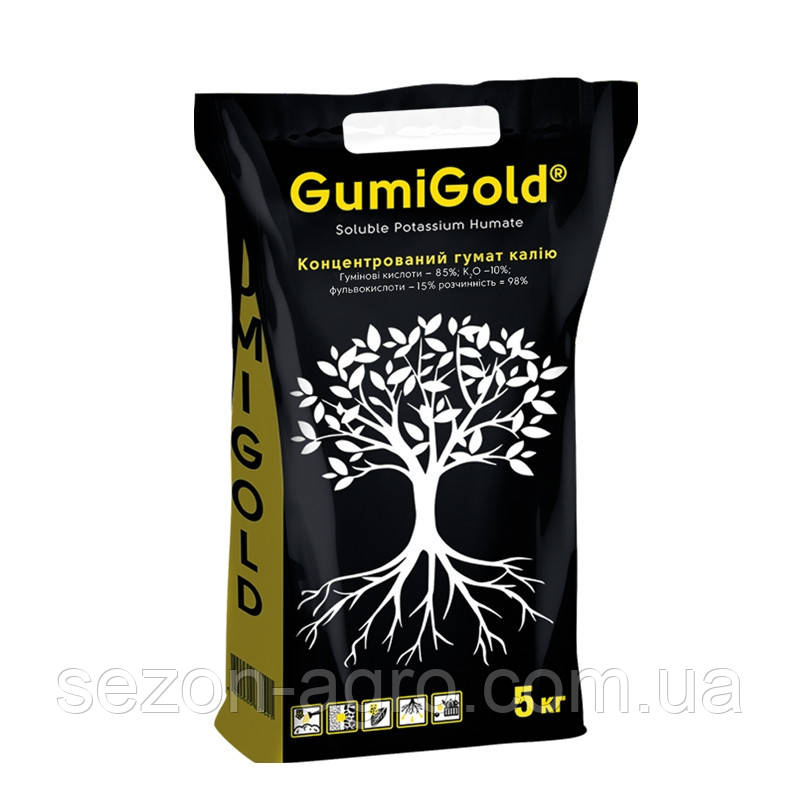 Гумат калію "Gumi Gold" 5 кг