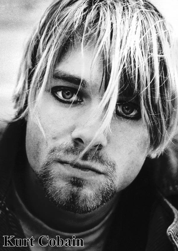 Плакат NIRVANA 5 Kurt Cobain