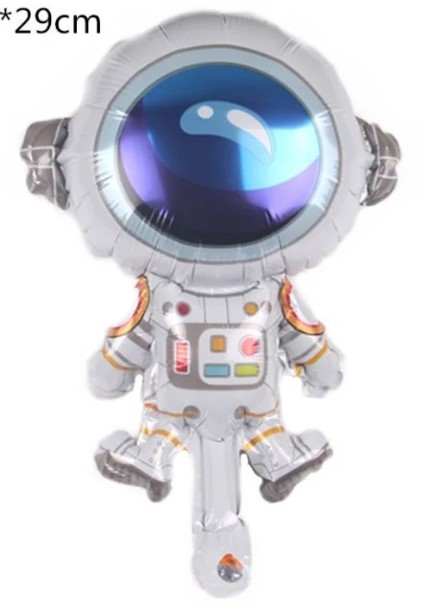 Фольгована кулька міні-фігура  "Космонавт" Розмір: 29*36см