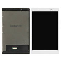 Дисплей + тачскрин для планшета Lenovo Tab 4 8 8504X 8504F TB-8504X TB-8504F, белый ЗЕЛЕНЫЙ