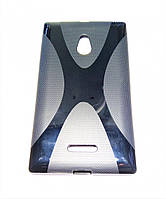 Чохол New Line X-series Case + Protect Screen Nokia XL Black накладка силіконова