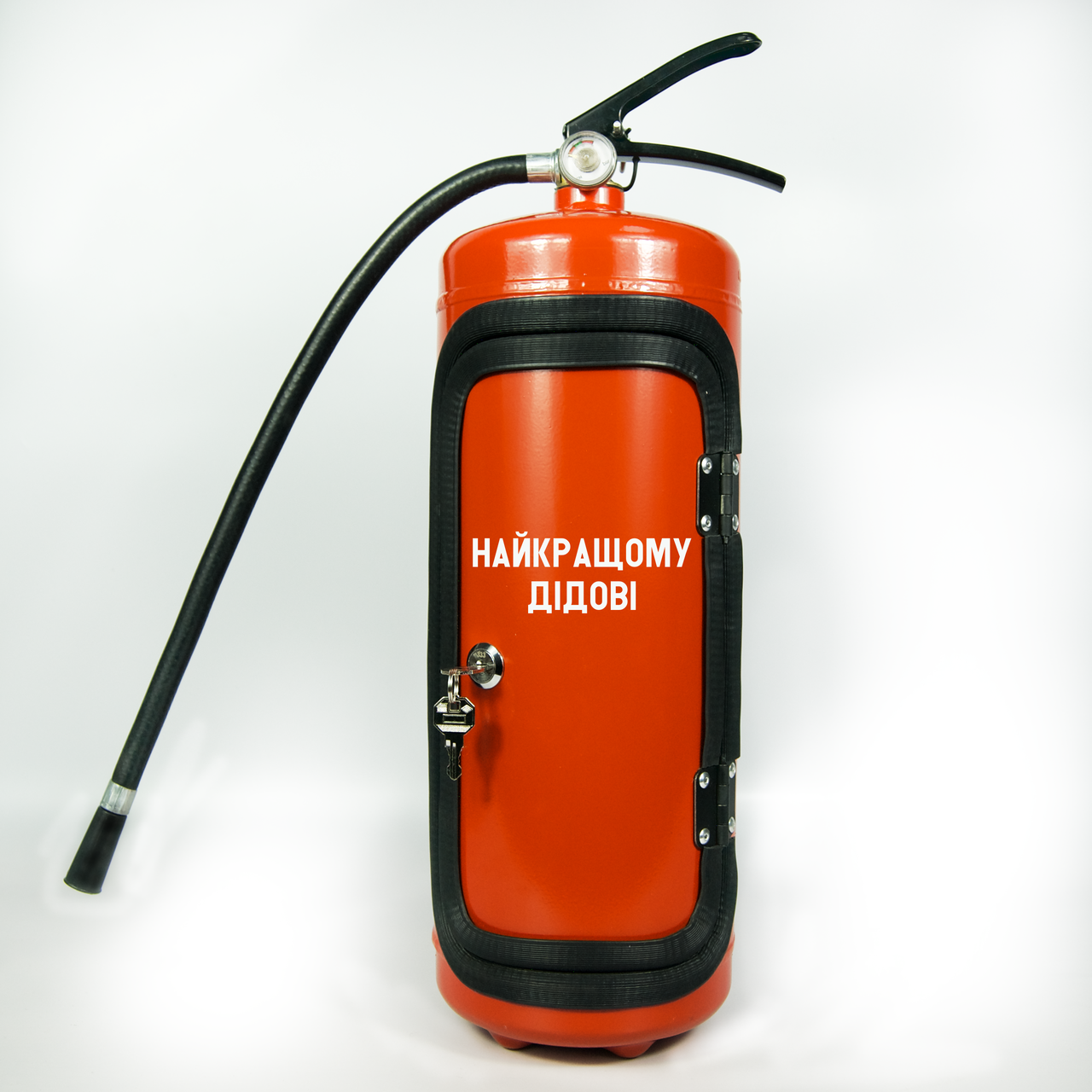 Огнетушитель-бар "найкращому дідові" с подсветкой, фото 1