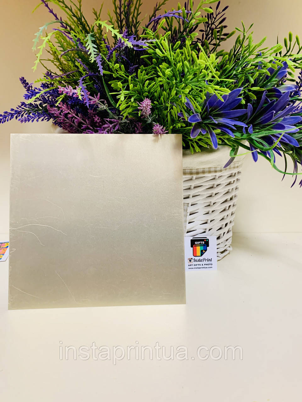 Магніт металевий 20х20 + друк. Магніти з фото, фото 1