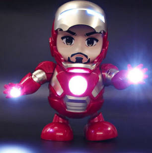 Інтерактивна іграшка Танцюючий герой Марвел Dance Hero Iron Man танцюючий залізна людина 184811, фото 2
